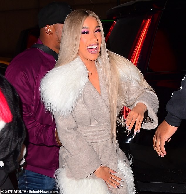 Cardi B steps out without her wedding ring days after announcing split from husband Offset (Photos)