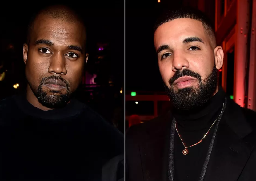 Here is the warning Kanye West gave Drake on Twitter just before the New Year