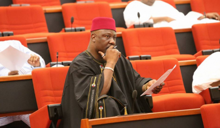 Court rejects Dino Melaye’s application to remove police from his house