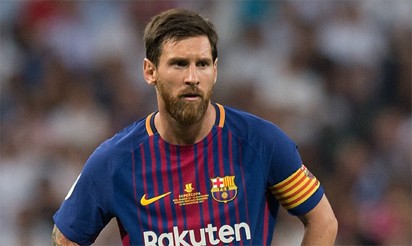Lionel Messi suffers arm injury ahead of clash with Real Madrid