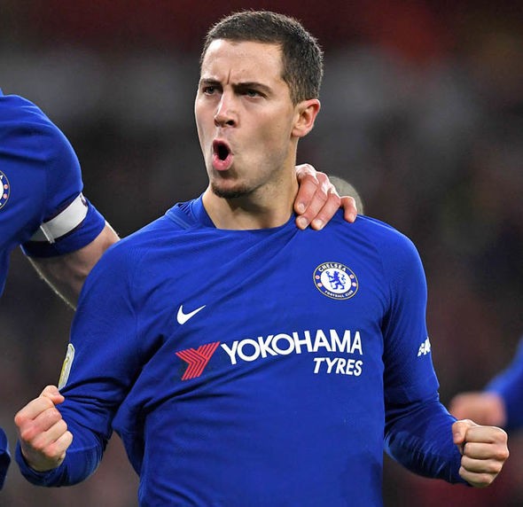 I Can Finish My Career With Chelsea - Hazard Plays Down Madrid Move Ahead Of United Clash
